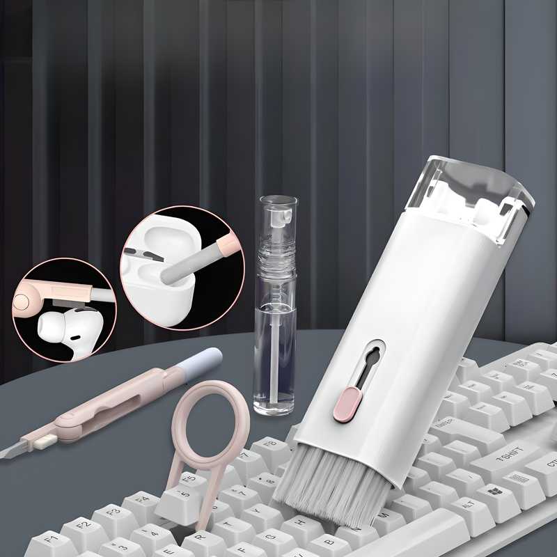 7 in 1 Electronic Cleaner Kit with Brush for Earbuds, Keyboard, Laptop & Mobile Cleaning Tool