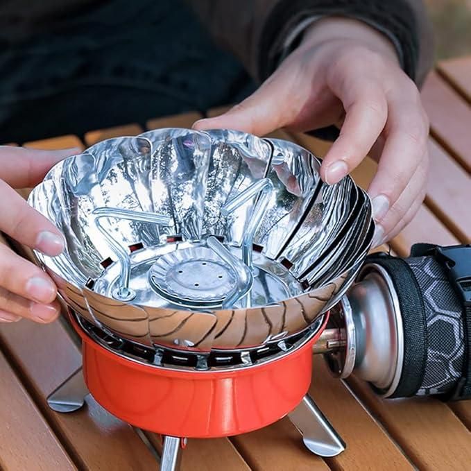 Windproof Outdoor  Foldable Lotus Gas Stove