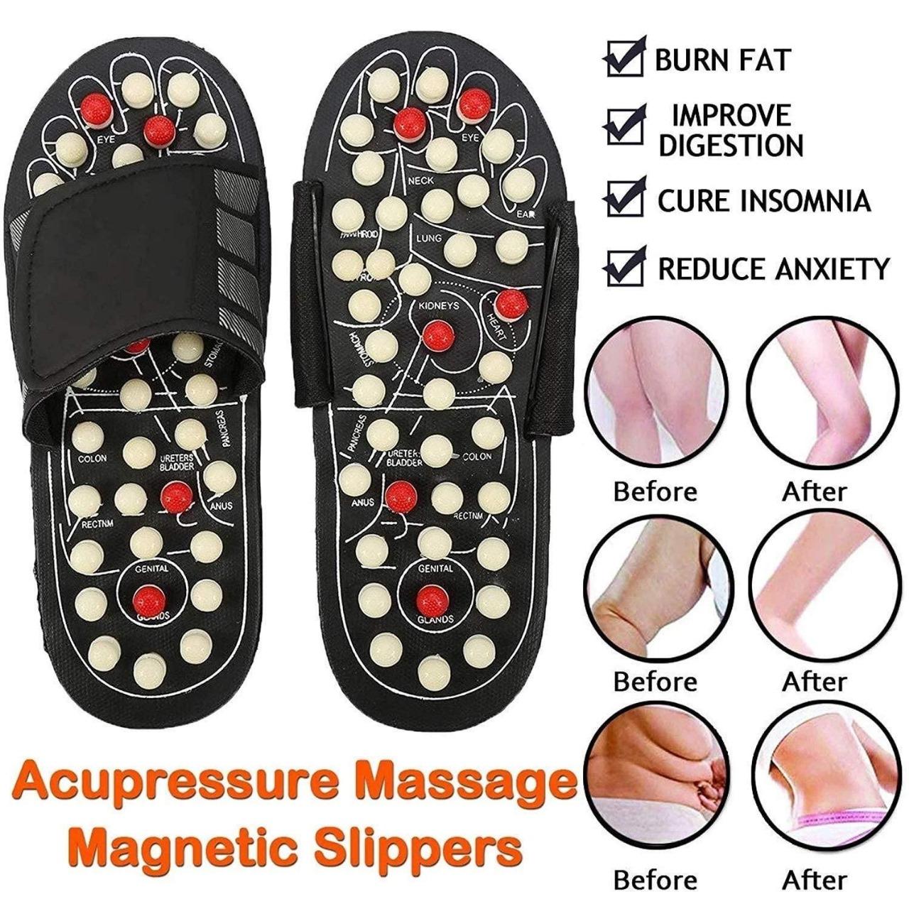Acupressure Therapy Paduka Slippers for Full Body Blood Circulation