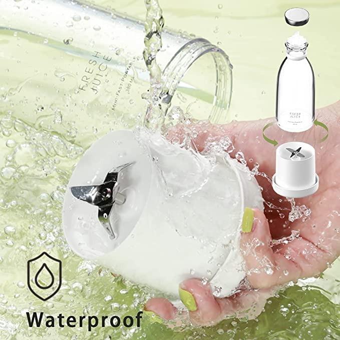 MIXEN Portable Blender 350ML USB Rechargeable Smoothie Juicer Bottle for Travel & Gym